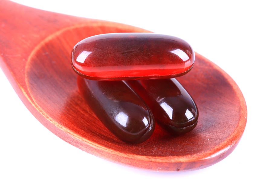 Krill oil capsule