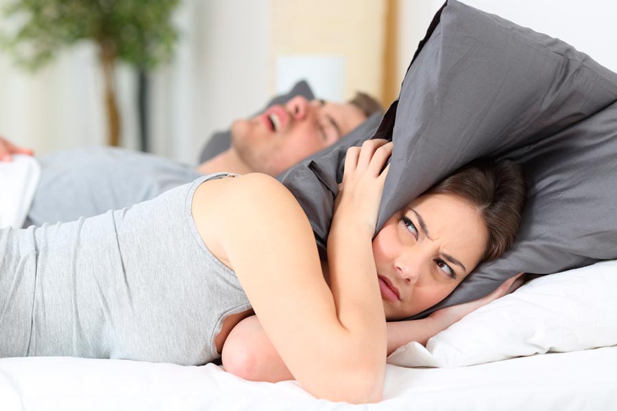 Snore with the pillow